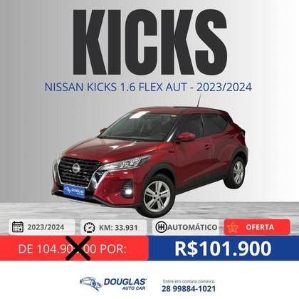 NISSAN KICKS 1.6 16V FLEXSTART ACTIVE XTRONIC